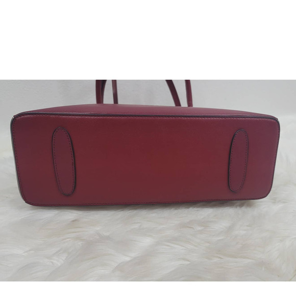 Foxer Deep Red/Gold Purse - Picture 6 of 9